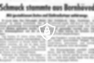 Schmuck stammte aus Bornhöved