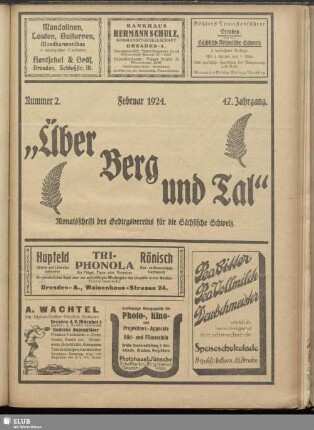 Nummer 2, Februar 1924