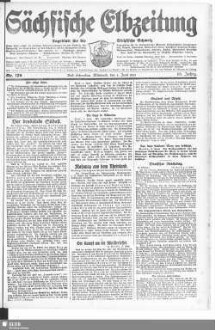 Sächsische Elbzeitung : Tageblatt für die Sächsische Schweiz
