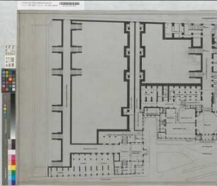 Empfangsgebäude Essen Hbf, Blatt 1: Grundriß Erdgeschoß, M. 1:200