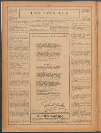 De "Los poemas de la montaña"