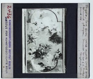 Tiepolo, Eros von Engeln emporgetragen (Skizze)
