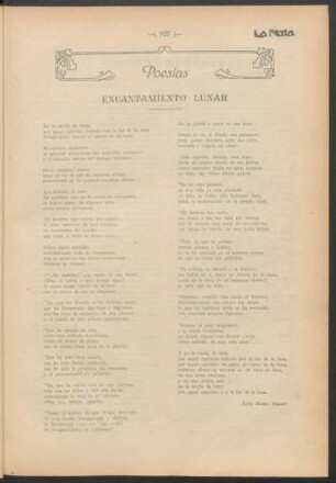 Poesias - Encantamiento lunar