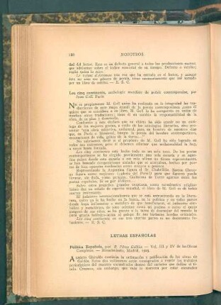 Letras españolas