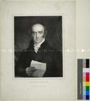 Bildnis des britischen Politikers George Canning
