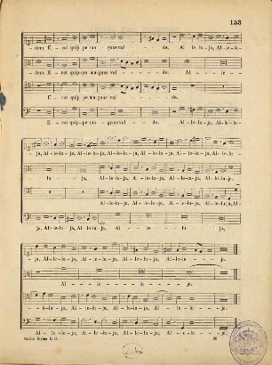 Musica divina : sive thesaurus concentuum selectissimorum omni cultui divino totius anni juxta ritum sanctae ecclesiae catholicae inservientium: ab excellentissimis superioris aevi musicis numeris harmonicis compositorum, 2,2. Liber motettorum, Sectio II