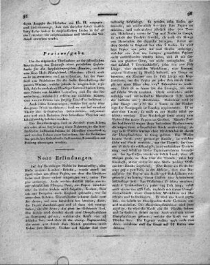 Preisaufgabe.