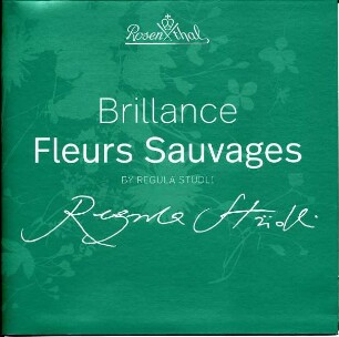 Produktprospekt für das Rosenthal-Service "Brilliance Fleurs Sauvage"