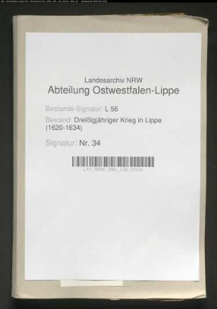 Einquartierungen im Amt Varenholz und Alverdissen