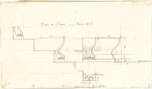 Lange, Ludwig; Lange - Archiv: XI.1 Kandelaber, Wasserbecken - Details