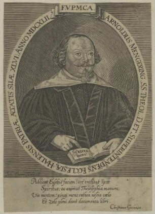 Bildnis des Arnoldus Mengerings