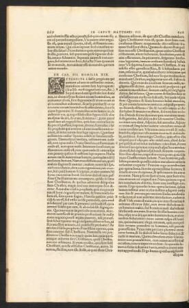 Ex Cap. VII. Homilia XIX.