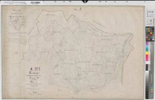 Aue (Berleburg), Separation der Feldmark Aue, Bl.1 Urkarte I Flur 1
