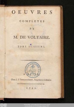 16: [Contes en vers, satires et poésies mélées]