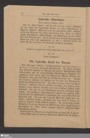 Cyprische Altertümer