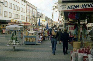 Westerland: Fußgängerzone Friedrichstraße