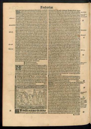 Incipit zacharias propheta.