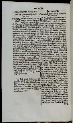 Annotationes Kirchianæ Uber die Hartmännische Facti Speciem. Hartmännische Sogenannte kurtz- jedoch warhaffte Facti Species.