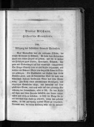 Vierter Abschnitt. Historische Bruchstücke.