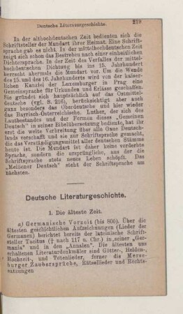Deutsche Literaturgeschichte