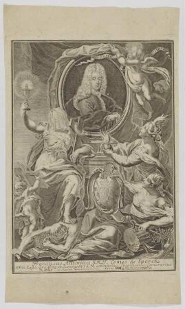 Bildnis des Franciscus Antonius Comes de Sporck