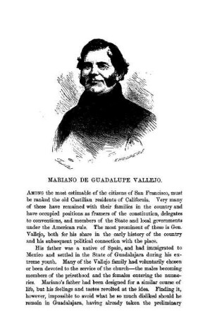 Memoir of Mariano De Guadalupe Vallejo