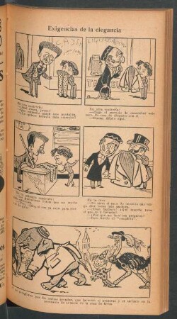 Exigencias de la elegancia - [Cómic]
