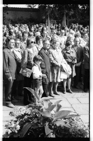 Kleinbildnegativ: Gedenkstätte Plötzensee, 1974