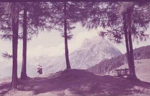 Mittenwald/Karwendel. Bergpanorama