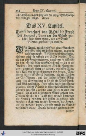 Cap. XV - XVI.