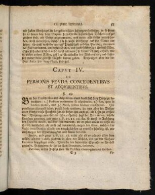 37-64, Caput IV.