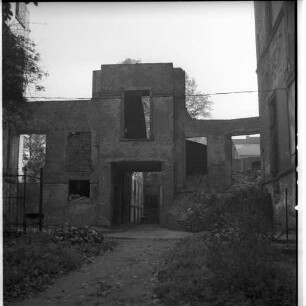 Negativ: Ruine, Ringstraße 6, 1953