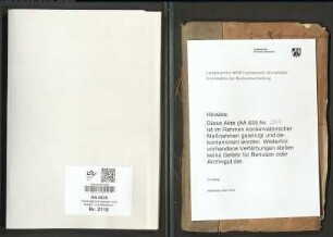 Wälderdepartement: Verpflegungskosten Herzoglich Nassauischer Truppen pro 1 815