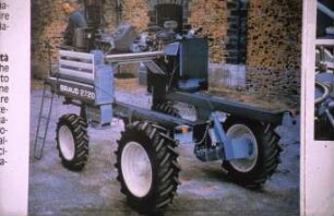 Fotografie: Traktor, Traktorkonzept, Trägerfahrzeug, Rahmenbauweise