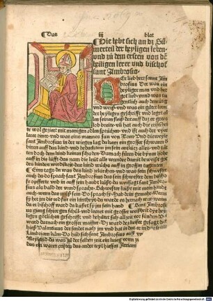Der Heiligen Leben : Winter- und Sommerteil. Mit den Texten »Von der creuczwochen« und »Von den fronfasten« an dem Sommerteil, 2. Sommerteil