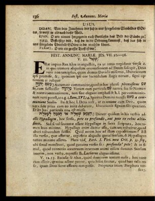 Fest. Annunc. Mariae. Jes. VII. 10.--16.