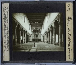 Rom, S. Sabina : Innenansicht, Blick nach O