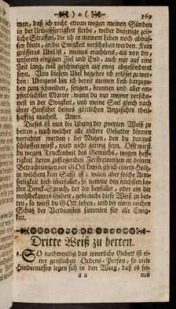 369-376, Dritte Weiß zu betten