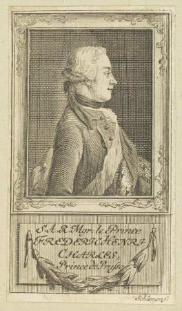 Bildnis des Frederic Henri Charles, Prince de Prusse