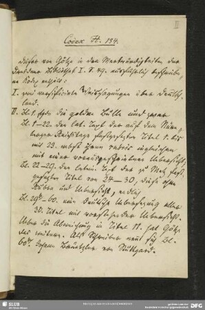 IIr-IIIr: Inhaltsangabe von Adolf Herschel