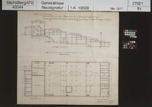 Gewerkschaft Zinnstockwerk Geyersberg in Tannenberg; Aufbereitungsanlage mit anschließenden Anbauten
