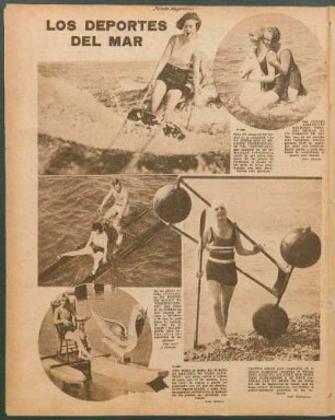 Los deportes del mar [Fotografías]