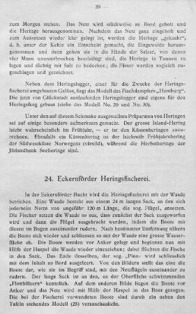 24. Eckernförder Heringsfischerei.