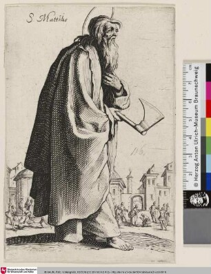 [Der heilige Matthias; Saint Mathias.]