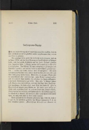 Subscriptions-Anzeige.
