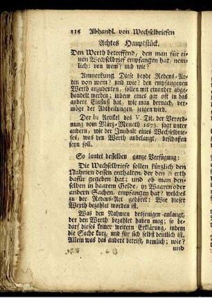 Achtes Hauptstück.