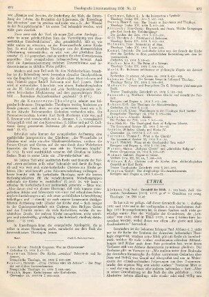 872-874 [Rezension] Althaus, Paul, Grundriss der Ethik