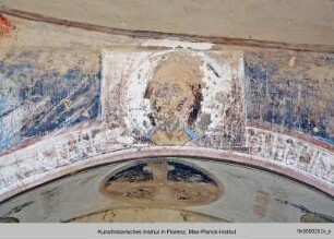 Ausmalung des Refektoriums : Die Deesis der Abtsnische