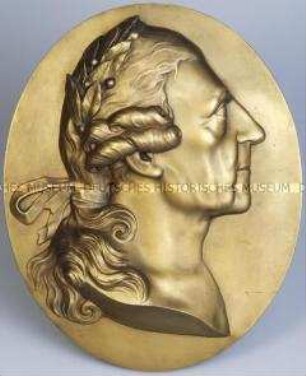 Relief mit dem Profilbildnis Friedrichs II., König von Preußen