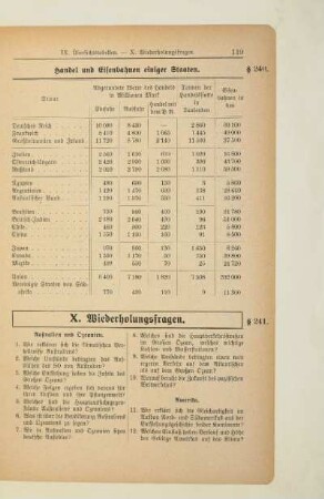 X. Wiederholungsfragen